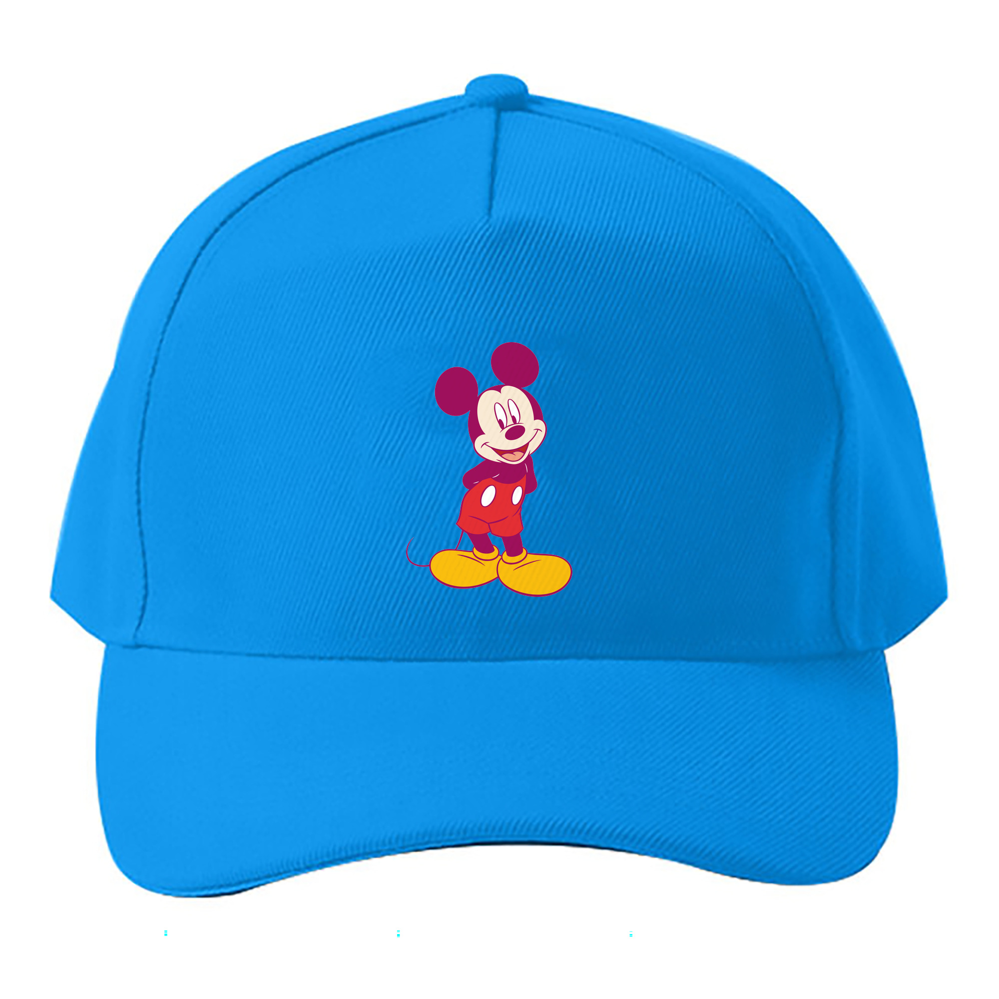 （画像用） ミッキーマウス Mickey Mouse ベースボールキャップ 綿100％ 男女兼用 帽子 スポーツ